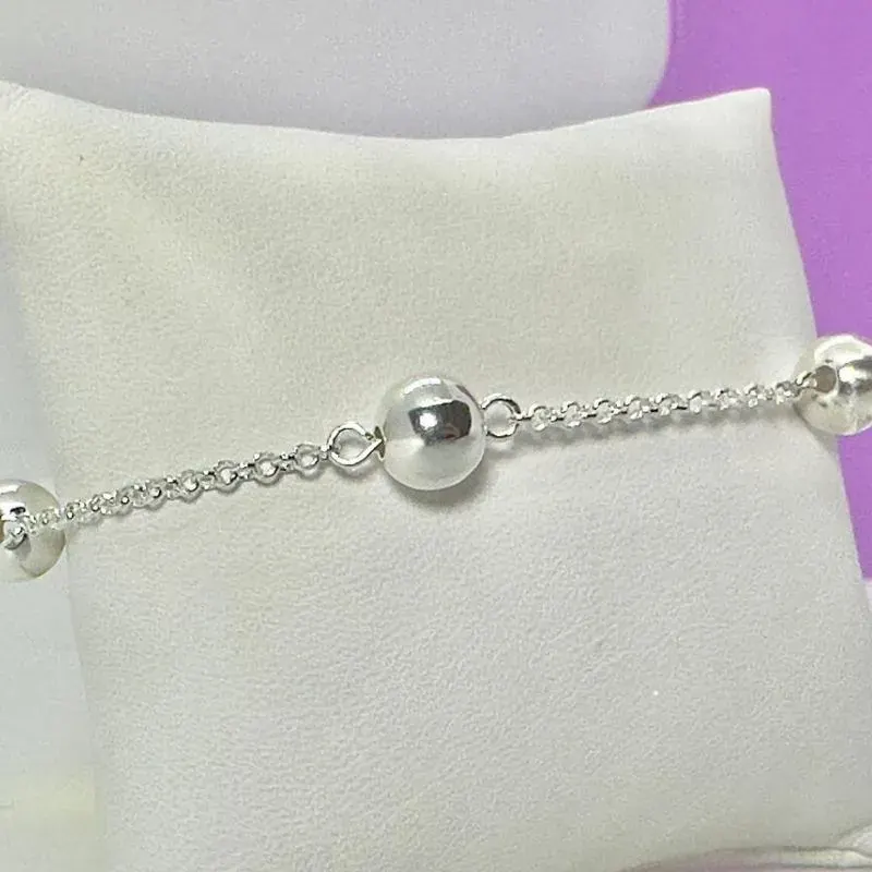 Pulseira 4 Esferas Lisas