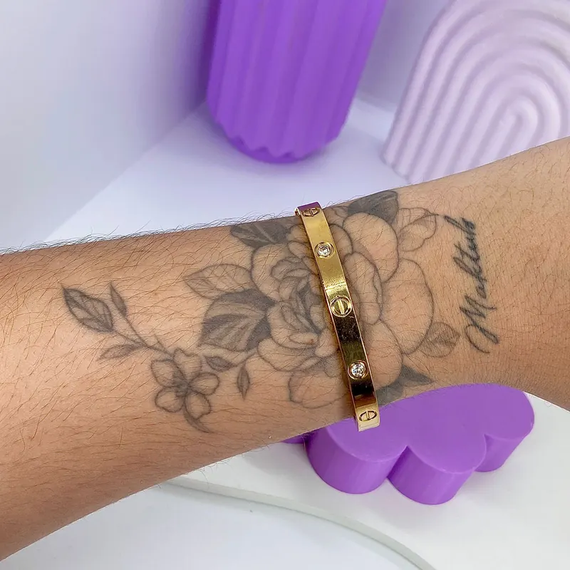 Bracelete Inspiração Cartier Steel 316L – foto 2