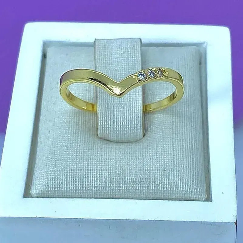 Anel Falange V com 3 Zircônias – foto 2
