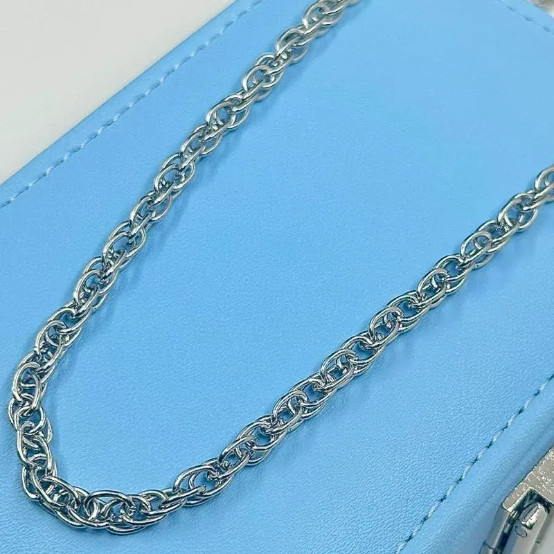 Colar Elos Entrelaçados 70CM Aço 316L