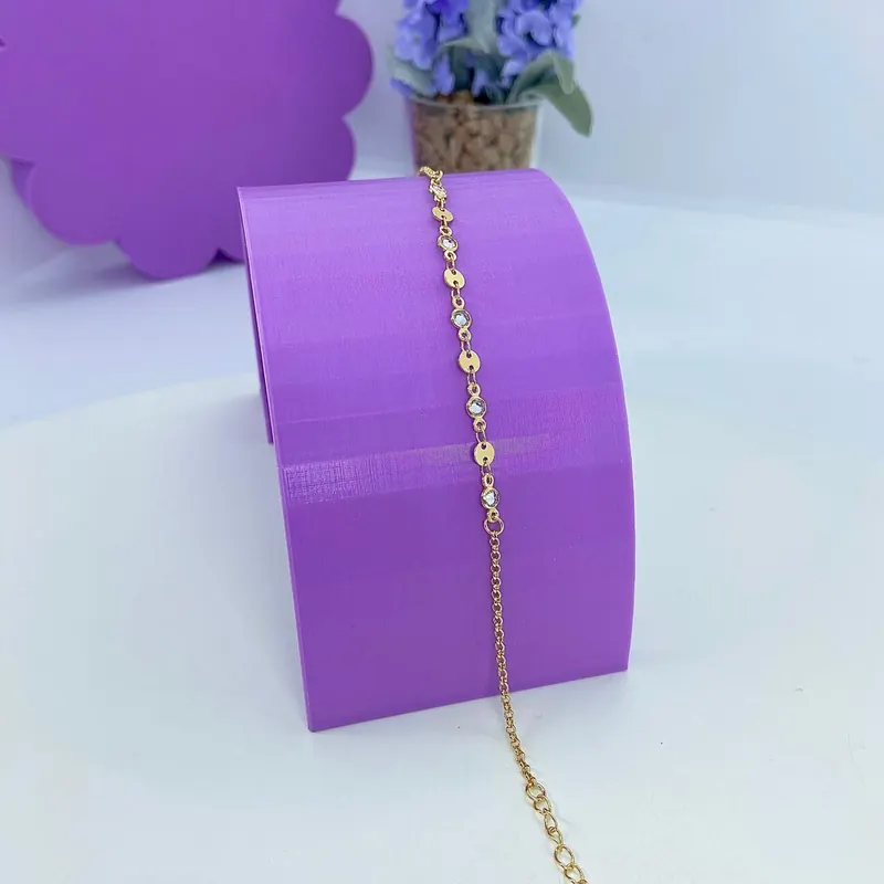 Pulseira Disquinhos e Ponto de Luz – foto 2