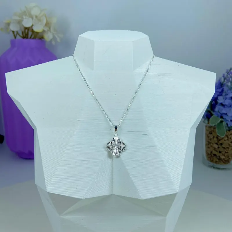 Colar Inspiração Inspiração Van Cleef Diamantada – foto 2
