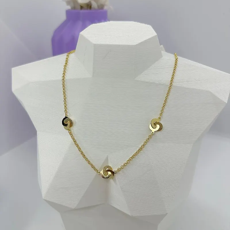 Choker Circulos Entrelaçados – foto 2