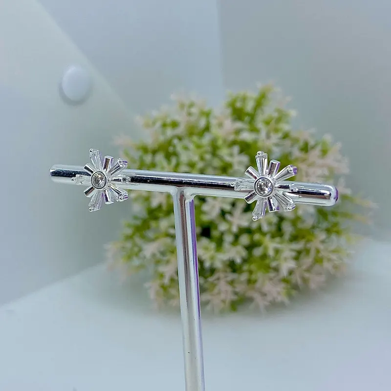 Brinco Flor Catavento Zicônias – foto 2