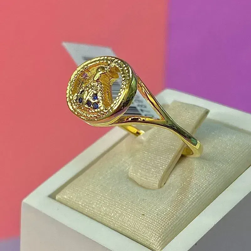 Anel Nossa Senhora Aparecida Cravejado