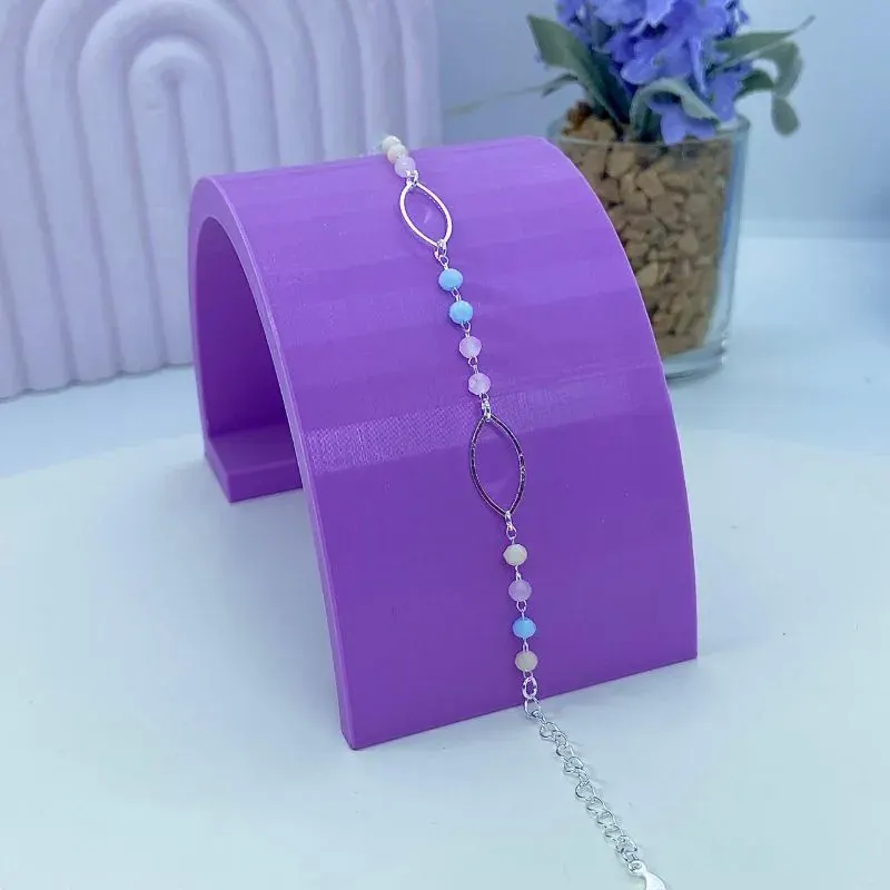 Pulseira Pedrinhas Colors e Losangos