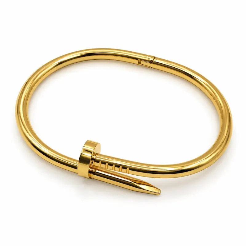 Bracelete Inspiração Cartier Prego Steel 316L