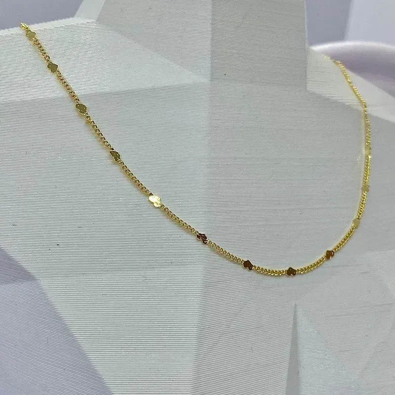 Choker Corações Diamantados
