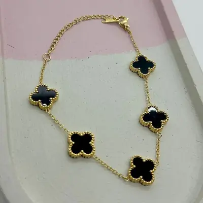 Pulseira Réplica Van Cleef Aço 316L