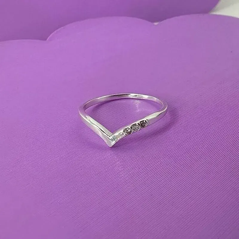 Anel Falange V com 3 Zircônias – foto 2
