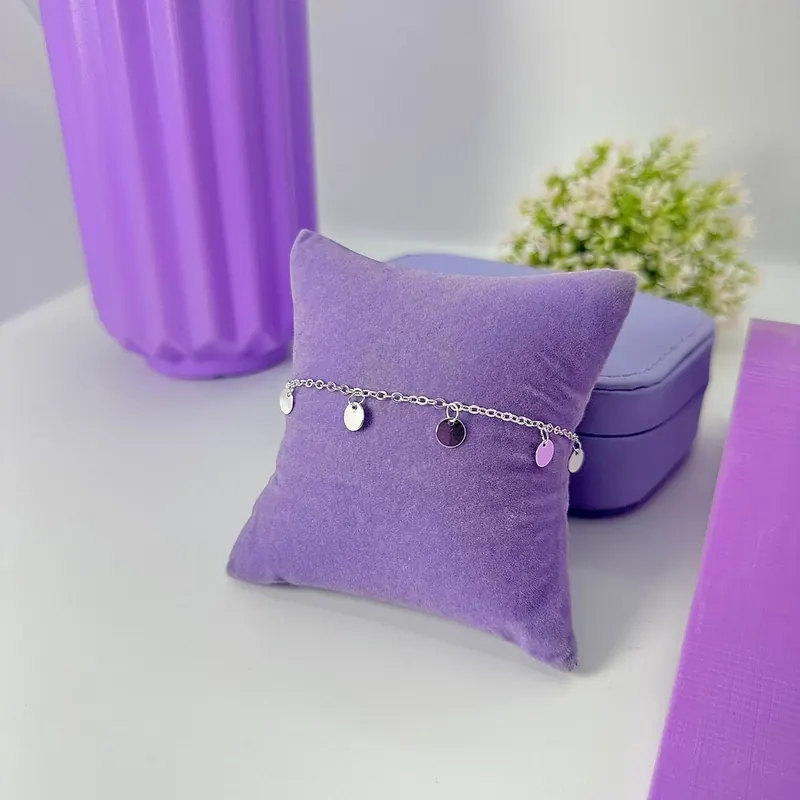 Pulseira Cadeado com Chapinhas – foto 2