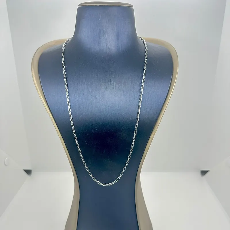 Colar Elo Arrendondado Cartier 60CM Aço 316L – foto 2