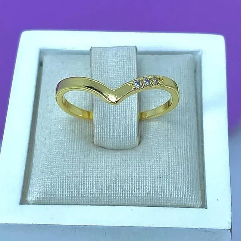 Anel Falange V com 3 Zircônias – foto 3