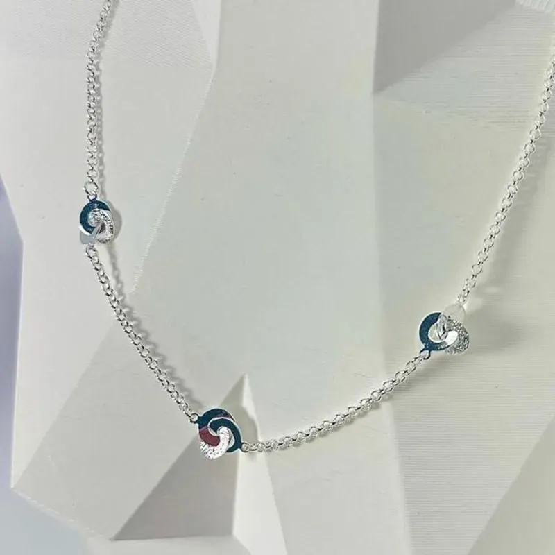 Choker Circulos Entrelaçados