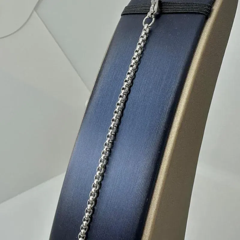 Pulseira Elo Pipoca 2mm Aço 316L