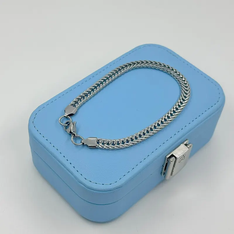 Pulseira Trançada 3d Aço 316L – foto 2