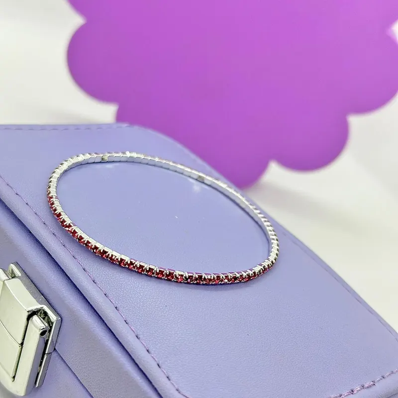 Pulseira Strass Pink – foto 2