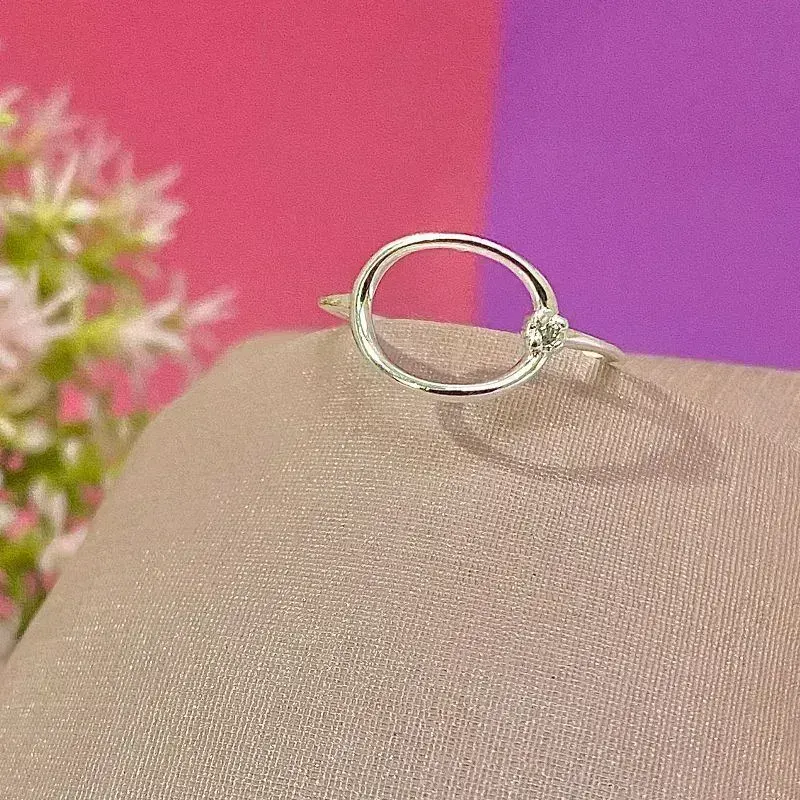 Anel Arco com Ponto de Luz
