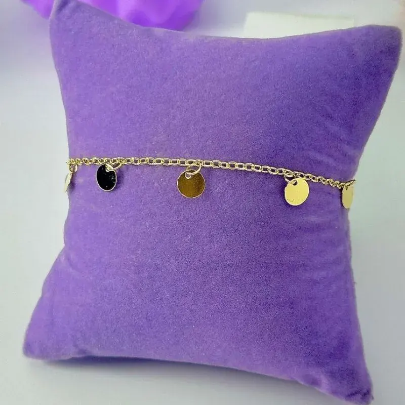 Pulseira Cadeado com Chapinhas