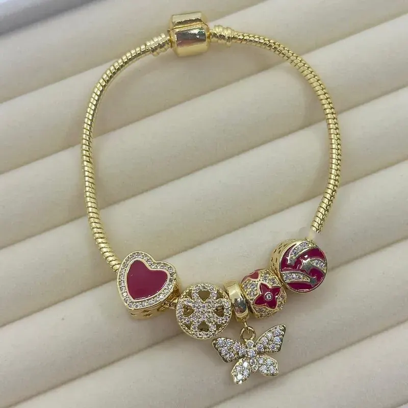 Pulseira Berloques Fixos