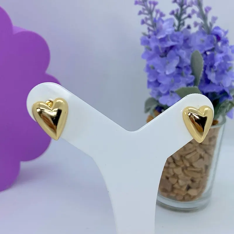 Brinco Chapa Coração – foto 2