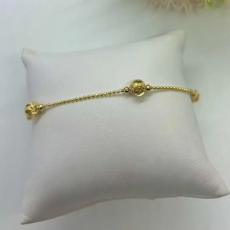 Pulseira Mini Bolinhas e Esferas com Detalhes