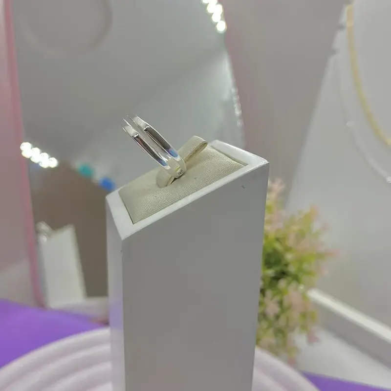 Anel Arco Liso Duplo – foto 3