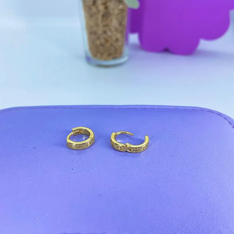 Argola Click Pequena Inspiração Cartier – foto 2