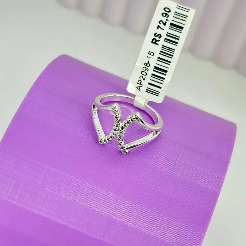Anel Encontro Cravejado – foto 3