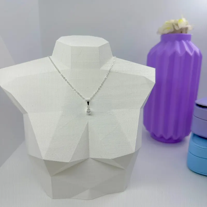 Colar Gota Cristal Pequena – foto 2