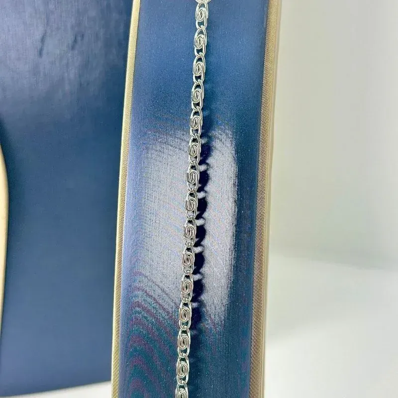 Pulseira Elo Caracol Aço 316L