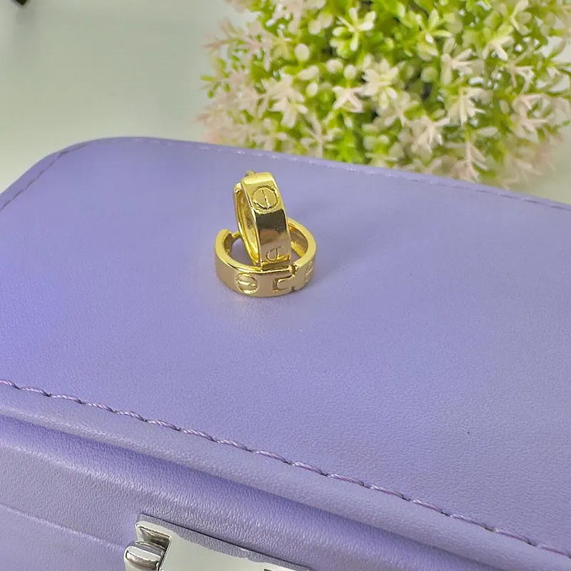 Argola Click Estilo Cartier – foto 3