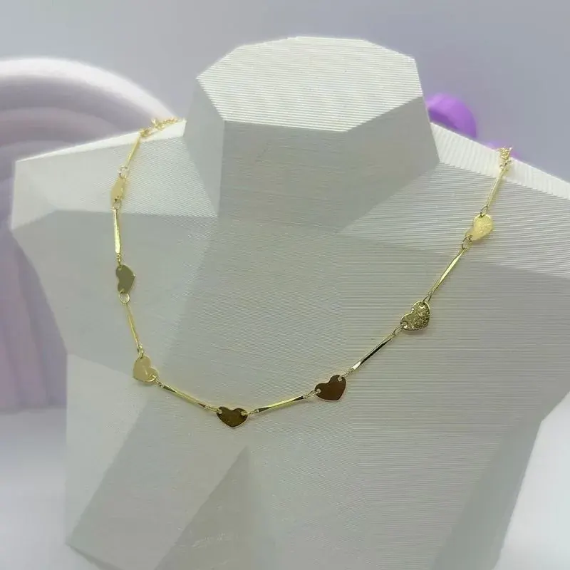 Choker Canutilho e Corações