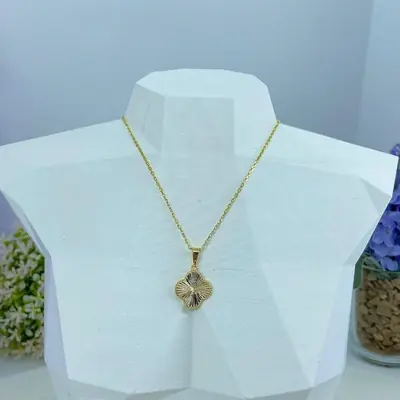 Colar Inspiração Van Cleef Diamantada