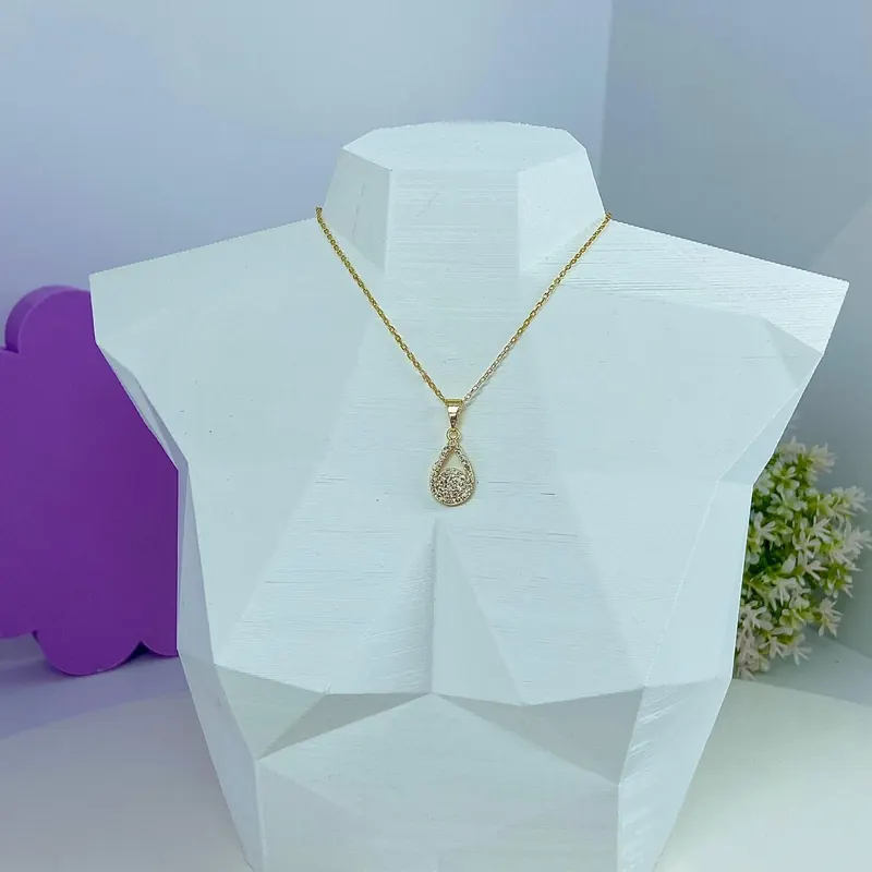 Colar Gota Cravejada – foto 2
