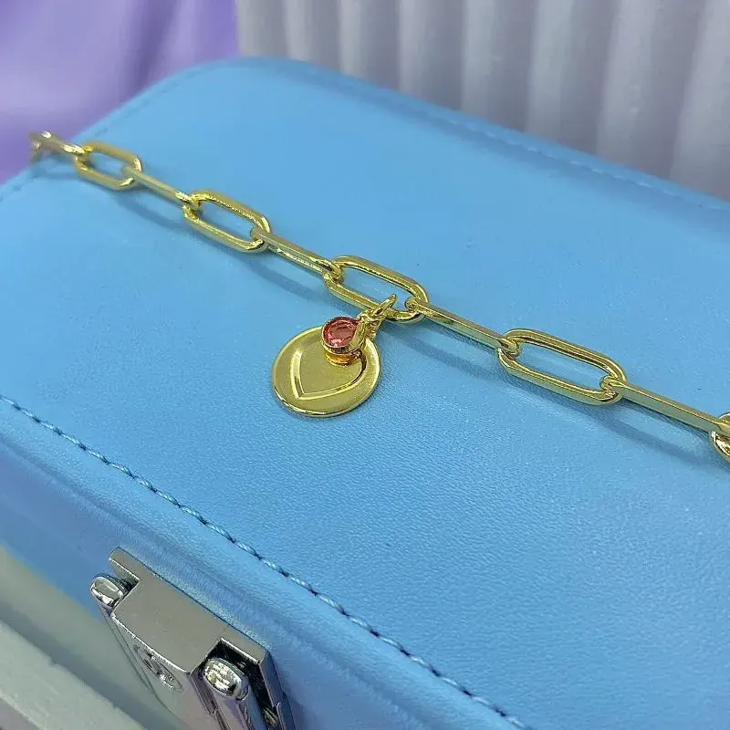 Pulseira Corrente Cartier + Ping Coração