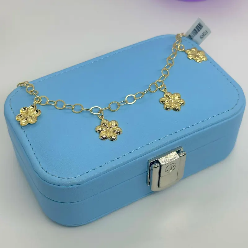 Pulseira Elos com Flores Penduradas – foto 2