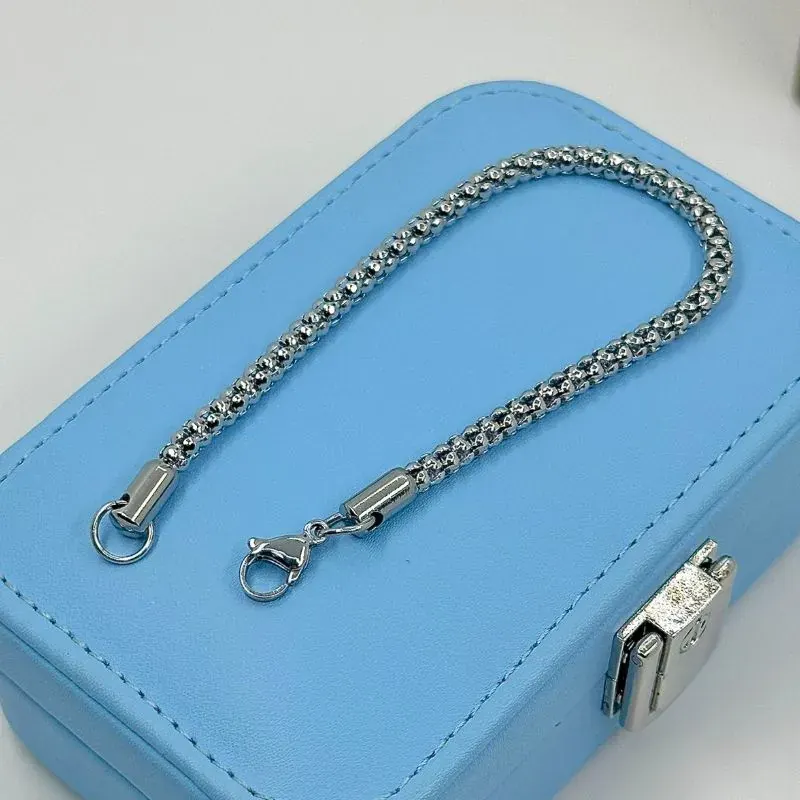 Pulseira Elos Ocos Aço 316L