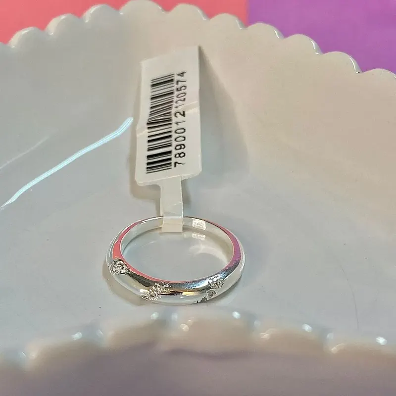 Anel Aparador com Microzircônias – foto 4