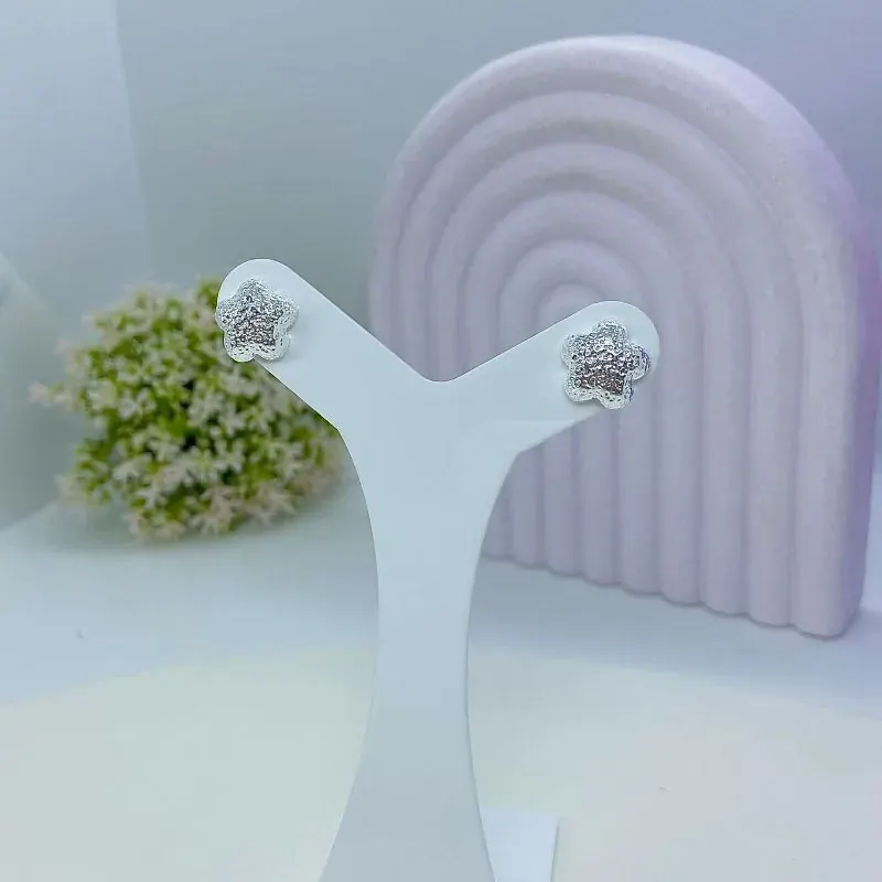 Brinco Flor Texturas