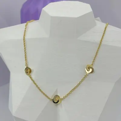 Choker Circulos Entrelaçados