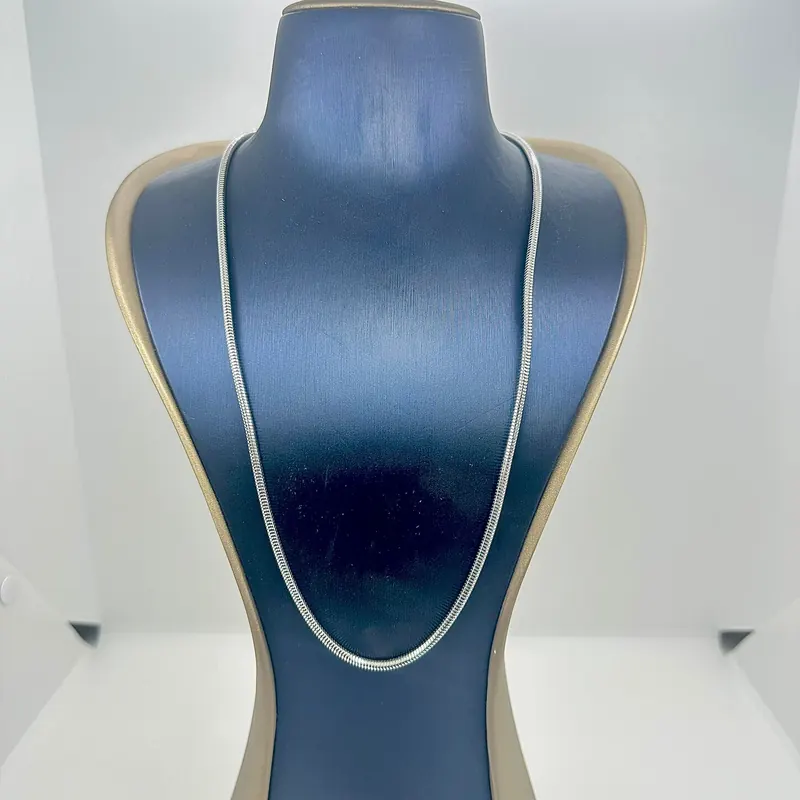 Colar Rabo de Rato 60CM Aço 316L – foto 2