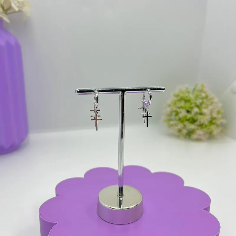 Argola Click Crucifixos – foto 4