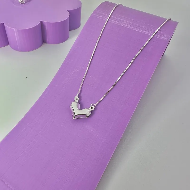 Colar Coração 3d – foto 2