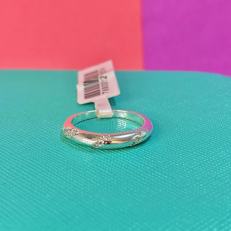 Anel Aparador com Microzircônias – foto 3