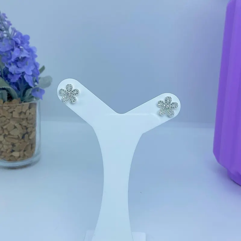 Brinco Florzinha Cravejada – foto 2