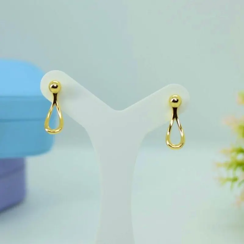 Brinco Pêndulo com Esfera Luxo
