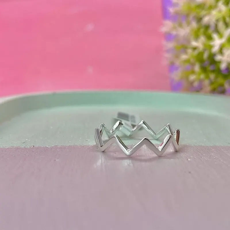 Anel Zig Zag